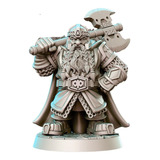 Miniatura Gimli Senhor Dos Anéis Para Rpg, Zombicide, D&d