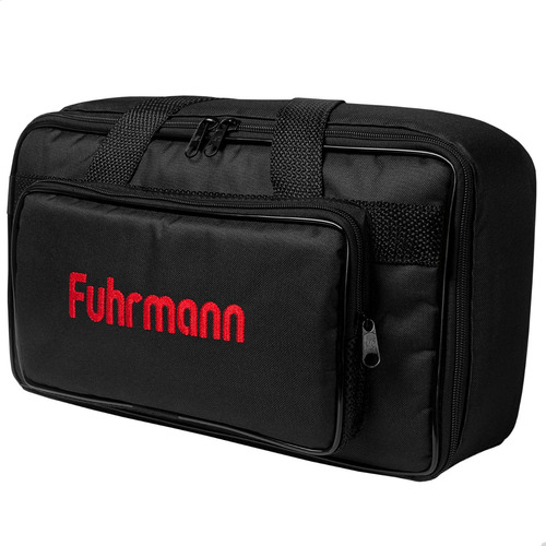 Bag Bolsa Preta Pedalboard Com Alça Fuhramnn Tamanho Pequeno