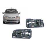 Par Neblinero Para Chevrolet Aveo 2004 2005 Sedan