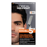 Loreal Tinte Permanente Hombre Excell 5 Men Expert 1 Negro