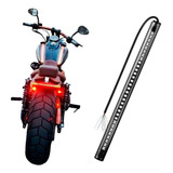 Tira Motocicleta 48 Led Flexible Luz De Freno Y Direccional