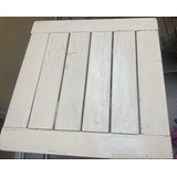 Mesa Blanca De Madera Plegable. Marca Genérica. 