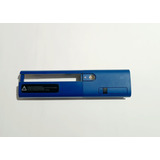 Carcaza Frontal Xbox 360 E Color Azul Con Flex De Encendido.