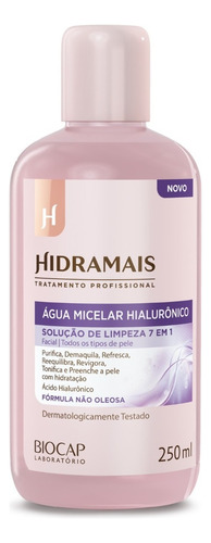 Água Micelar Hialurônico 250ml Hidramais - Ácido Hialurônico