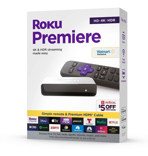 Convertidor Roku Premier 4k Smatr Tv Original