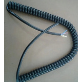 Cable Microfono Hf Vhf Bc Espiral 3 Conductores Y Malla
