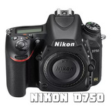 Camara Reflex Nikon D750 Dslr -kit Lente 18-55mm 