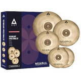 Platillos Istanbul Agop Xist Ixbs4 Set 14 16 18 20 + Estuche