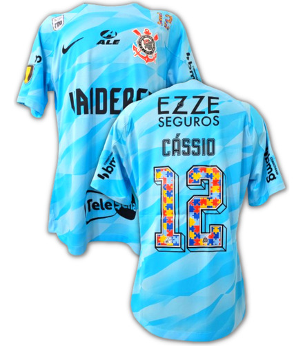 Camisa Oficial Corinthians 2024 Do Jogo Cássio 700 Jogos