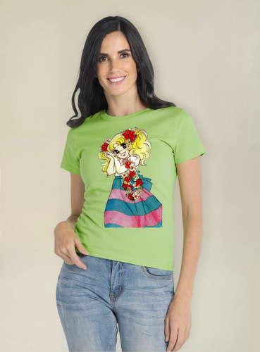 Playera Candy Candy Diseño 50 Anime Playeras Beloma