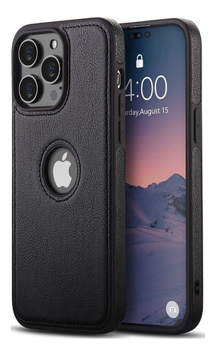 Funda Leather Compatible iPhone 14 / Pro / Max Ecocuero