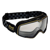 Googles Para Moto Retro Ajustables Casco Gafas Flexible