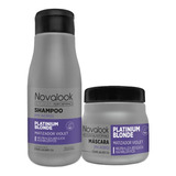 Kit Matizador Violeta Novalook Shampoo + Mascara 250ml