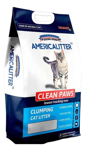 Arena Sanitaria American Litter Clean Paws 15 Kg 