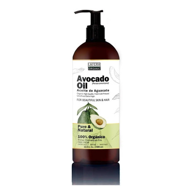 Aceite Orgánico De Aguacate 100% Puro Capilar Piel 1 Litro | Meses sin interés