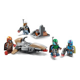 Bloques Para Armar Lego Star Wars Mandalorian Battle Pack 102 Piezas  En  Caja