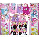 Kit Para Nenas Hello Kitty Accesorios Cabello Y Bijou.
