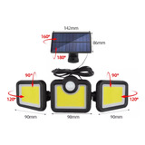 Lámpara Solar Exterior Led 171 Led Lámpara Do Pared De 3 Mod