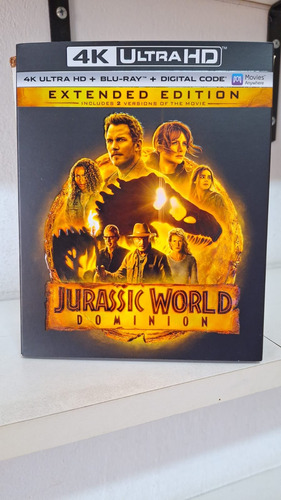 4k Ultra Hd + Blu-ray Jurassic World Dominion / Extended