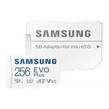 Tarjeta Micro Sd Samsung Evo Plus 256gb 130m/s U3 4k