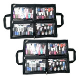 Kit C/ 2 Bolsa Organizadora Profissional Manicure Maquiador 