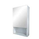 Botiquín Baño Amube Trento 30 X 50 Cm Blanco 1 Estante