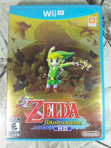 Juego Zelda Windwaker Hd Nintendo Wii U Usado