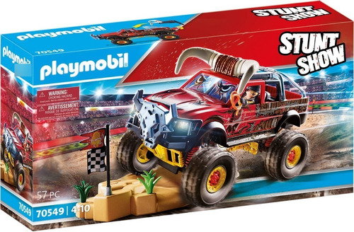 Playmobil Stunt Show 70549 Camion Monster Jam Toro Loco