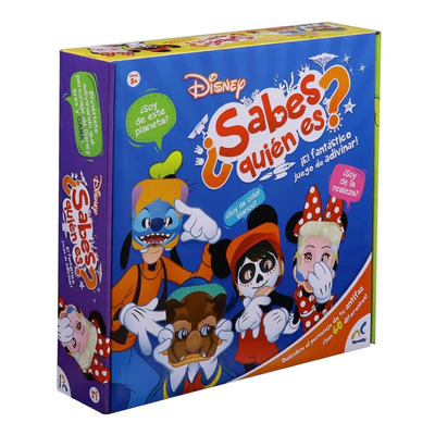 Juego De Mesa ¿ Sabes Quién Es? De Disney Novelty Jca-2011 | Envío gratis