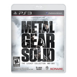 Metal Gear Solid: The Legacy Collection Ps3 Usado