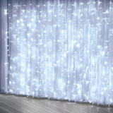 Cascada Led Blanca 3x2m 360 Luces Navidad Blanca