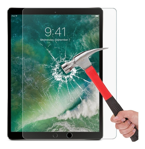 Vidrio Templado  iPad Pro 9.7 2018 2017  Calidad Premium 9h 