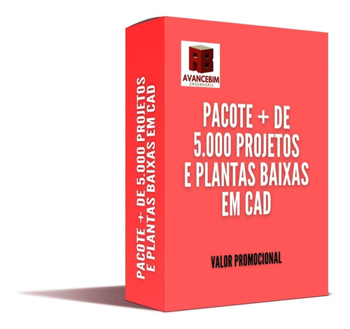 Pacote + De 5.000 Projetos E Plantas Baixas Em Cad