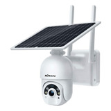 Câmera De Segurança Solar 1080p Hd Externa Wifi P .