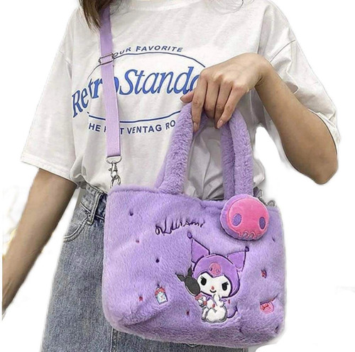 Bolsa Bandolera Sanrio Kuromi, Cinnamoroll Y My Melody