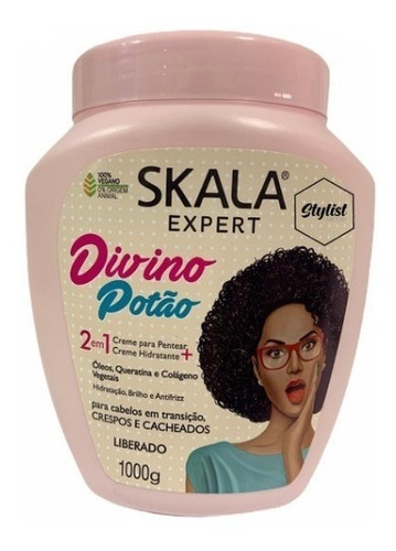 Skala Mascara Crema Tratamiento Divino Potao Vegano 1000g