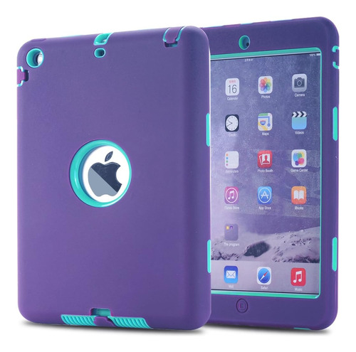 Funda Para Apple iPad Mini 1,2,3 Generación. Color Morado