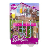 Barbie Set Juego De Metegol Con Mascota Y Accesorios Mattel 