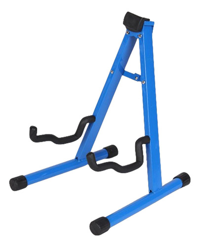 Soporte Plegable Para Guitarra, Soporte Para Bajo, Azul