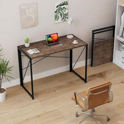 Escritorio 39F Harper mdf, acero de 100cm x 75cm x 50cm Mate | Meses sin interés