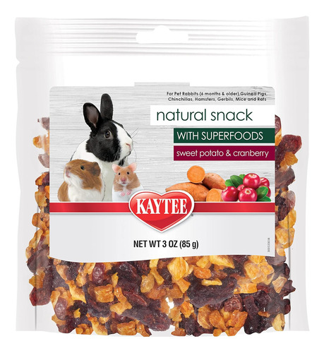 Alimento Para Conejillos De Indias Kaytee Snack Natural