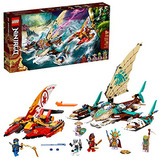 Lego Ninjago Catamaran Sea Battle 71748 Building Kit; Ninja