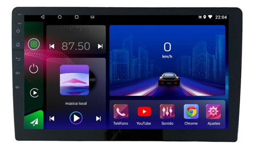 Stereo Multimedia Universal 9¨ 2/32 Gb Car Play Android Auto