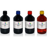 Kit 4 Tinta Para Bulk Ink Epson L355 L210 L555 L110 L200 Cor