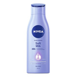  Crema Humectante Para Cuerpo Nivea Soft Milk En Botella 250ml