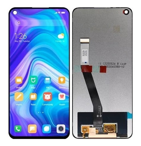 Tela Frontal Lcd Compatível Xiaomi Redmi Note 9 S/aro Oled