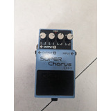 Pedal De Efeito Boss Super Chorus Ch-1  Azul