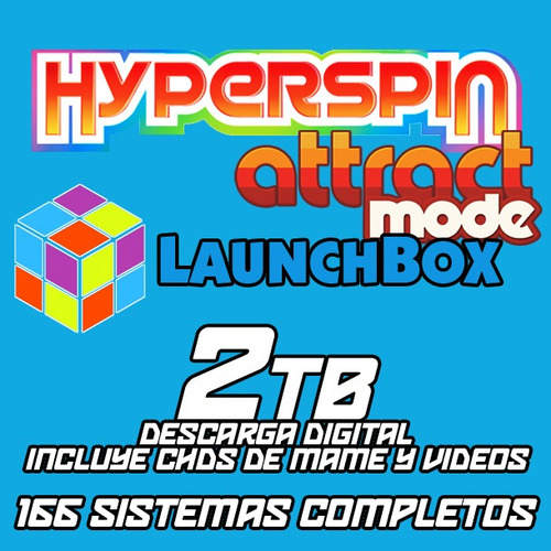 Hyperspin / Launchbox / +165 Sistemas / En 2tb