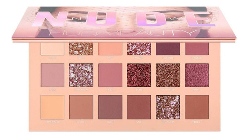 Paleta De Sombras Maquillaje - G  Sombra 18 Tonos Nude