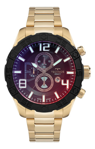 Relógio Technos Masculino Legacy Dourado - Os1abj/1p